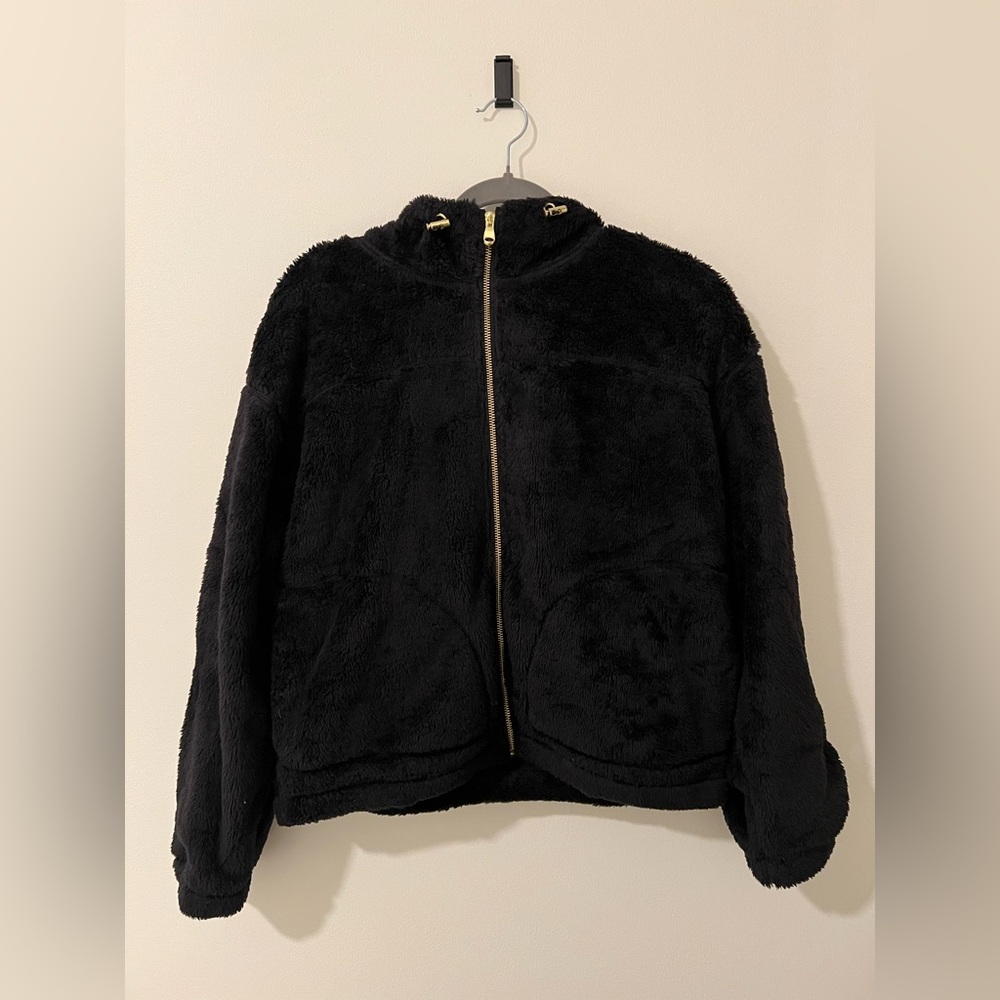 Old Navy Black Plush Women’s Jacket